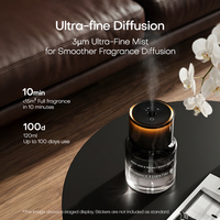 Diffuseur de parfum intelligent SCENTA Oud pour voiture, diffuseur d'huiles essentielles sans eau de luxe pour voiture et maison, coffret cadeau, diffuseur de parfum en gros