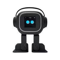 Robot interactif de bureau à détection d'émotions par IA, compagnon intelligent à réponse tactile avec retour d'information sur l'humeur, idéal pour un cadeau à la maison