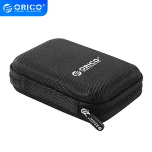 ORICO-Bolsa de protección para unidad de disco Dard móvil, paquete de almacenamiento de Cable, EVA, 110g, 2,5 pulgadas, color negro, PHD-25