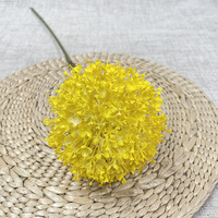 Bunga Hydrangea Artificial Hot Sale untuk Dekorasi Pernikahan, Wisuda, dan Meja Ruang Tamu, Ukuran 73cm, Bahan Plastik