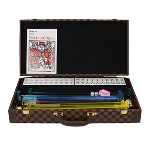 ชุดไพ่นก<span class=keywords><strong>ก</strong></span>ระจอ<span class=keywords><strong>ก</strong></span>หรูหราทันสมัยแบบปรับแต่งได้ พร้อมกระเป๋าและกล่องใส่ ไพ่น<span class=keywords><strong>ก</strong></span><span class=keywords><strong>ก</strong></span>ระจอ<span class=keywords><strong>ก</strong></span>อะคริลิคแบบอเมริ<span class=keywords><strong>ก</strong></span>ัน ทำด้วยมือ - Product Image 1