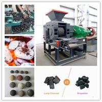 Mini presse à boules hydrauliques, en forme d'oreiller, appareil à faire soi-même, prix de plante, charbon, poudre, Coke, poussière de charbon et Bio