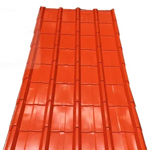 Di Qualità superiore In Metallo Roofing Tiles colorato corrugare tetto piastrelle di Design