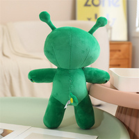 Jouets en peluche personnalisés mignons en forme d'ours vert avec rembourrage en coton PP, cadeaux anti-stress pour enfants, animaux en peluche, fabricant de poupées en peluche
