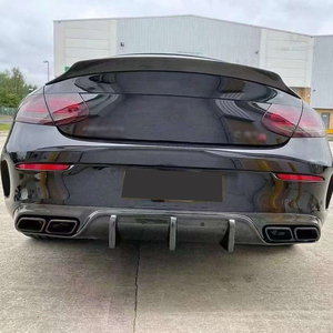 Carbon-Heckdiffusor für Mercedes-Benz <span class=keywords><strong>C</strong></span>-Klasse W205 C63 Coupé 2019-2021 Hecklippe Auto-Zubehör - Product Image 5