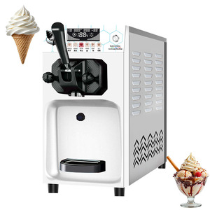 Thương mại 8L/h máy làm kem điện sữa chua đông lạnh <span class=keywords><strong>Ice</strong></span> <span class=keywords><strong>Cream</strong></span> Maker máy thép không gỉ <span class=keywords><strong>Mini</strong></span> Máy làm kem - Product Image 4