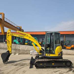 Excavatrice sur chenilles YANMAR Vio55 d'occasion, mini-excavatrice, matériel de terrassement en stock à prix réduit - Product Image 6