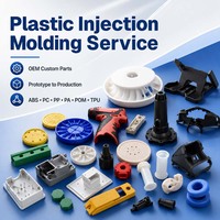 Service de moulage par injection plastique sur mesure pour boîtiers en ABS, PC, Nylon, POM, PEEK, PP, avec surmoulage et moulage par insertion – Usine OEM