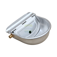 Abreuvoir automatique en acier inoxydable pour bétail, options d'épaisseur 1,0/1,2 mm, pour grossistes en équipement agricole