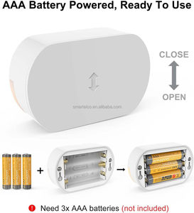 <span class=keywords><strong>2</strong></span>パックコードレス電池式モーションセンサーライトスティックどこでも壁ライトライト階段廊下浴室寝室ワードローブ - Product Image 5