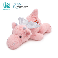 Oreiller de jouet hippopotame personnalisé de vente directe du fabricant en peluche super douce avec rembourrage en coton PP