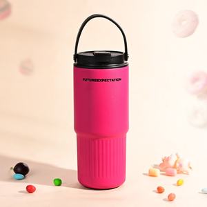 Taza portátil de acero inoxidable 750 de 316 ml con aislamiento al vacío, taza de coche de gran capacidad con alto valor de color, diseño moderno transfronterizo - Product Image 6