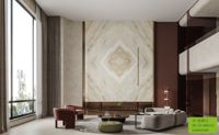 Grèce Earl White Marble Gold Volakas Marbre avec veine or et gris blanc décoration de la maison carreaux de mur sol