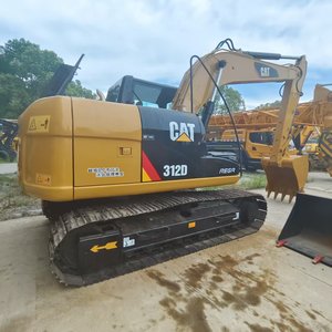 Excavatrice hydraulique sur chenilles CAT 312C 312D 312D2 312D2GC 312DL d'occasion de qualité supérieure moteur de terrassement de 12 tonnes en vente - Product Image 6