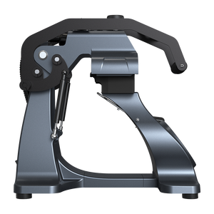 ماكينة كبس حراري شبه أوتوماتيكية للقبعات مع تحديد المواقع بالليزر لطباعة القبعات، تسخين علوي وسفلي - Product Image 3