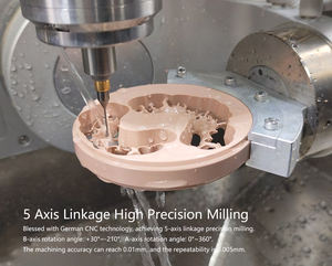 Nuovo T20 studio/laboratorio CAD CAM 5 assi Zirconia PMMA metallo fresatrice bagnato e secco integrato di taglio della protesi - Product Image 2