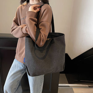 Nouveau sac à main tendance pour femmes, sac à bandoulière en toile grande capacité, sac fourre-tout tendance pour femmes - Product Image 4