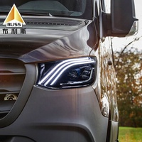 Pièces de voiture de course, accessoires de voiture à LED, ampoule rétro BQD23, améliorations des phares de voiture pour Mercedes-Benz Sprinter 2018-2023