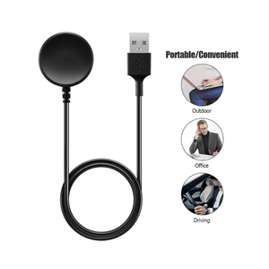 Base de Carga Inalámbrica Portátil para Reloj, Estación de Carga para Samsung Watch <span class=keywords><strong>Galaxy</strong></span> <span class=keywords><strong>5</strong></span> Pro <span class=keywords><strong>5</strong></span>/4/3 <span class=keywords><strong>Active</strong></span> 2/1 Gear Sport/S3 - Product Image 3