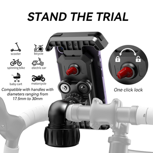 Giá đỡ điện thoại xe đạp Giá đỡ điện thoại xe máy Giá đỡ điện thoại thông minh Giá đỡ điện thoại xoay 360 độ POV - Product Image 6