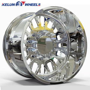 ล้อฟอร์จ 6061-T6 ออฟโรด ขนาด 26x14 นิ้ว ยี่ห้ออเมริกันฟอร์ซ วีลส์ แบบขัดเงา - Product Image 2