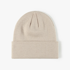 Berretti Invernali Personalizzati in Acrilico 100% Lavorati a Maglia OEM, Cappelli con Risvolto Stampati Digitalmente, Fornitura all'Ingrosso di Abbigliamento Promozionale - Product Image 4