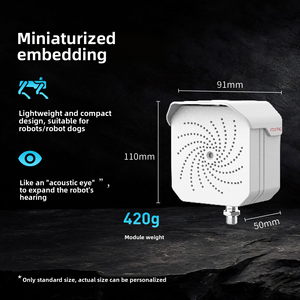 Caméra acoustique industrielle FOTRIC AC62, capteur alimenté par PoE, module réseau Onvif pour plateforme IoT SCADA, système de surveillance des fuites de gaz - Product Image 6