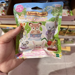 Cutie Collectibles <span class=keywords><strong>Sylvanian</strong></span> Families Tea Party Babies Blind Bag Animal Doll Surprise Blind Box Toy - Product Image 5