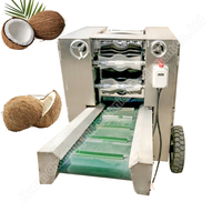Machine à décortiquer la noix de coco, machine à déchiqueter la noix de coco, déchiqueteuse, broyeur de coque de coco