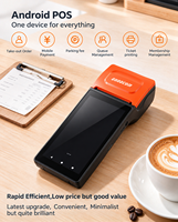 Terminal POS Android 16 GOODCOM Portabel 6 Inci dengan Printer Thermal Terintegrasi untuk Pencetakan Pesanan dan Struk Restoran