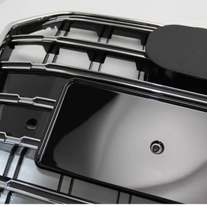 Grille centrale supérieure du pare-chocs avant compatible avec S6 C7PA 2016 2017 2018 Maille - Product Image 5