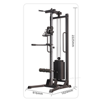Machine de musculation à câbles croisés de haute qualité, système de poulies réglables simples et doubles, équipement de fitness pour la maison pour l'entraînement de force