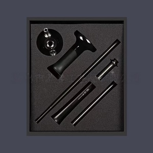 Rusia detalle Original restauración Doosha Hookah Shisha Black Soul Acero inoxidable interior fiesta en casa fumar Shisha Hookah - Product Image 3