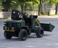 Mini Caricatore Elettrico Compatto con Caricatore Frontale per Agricoltura, Edilizia, Giardinaggio e Movimentazione Materiali
