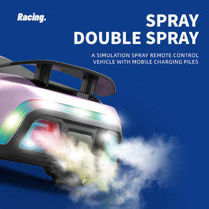 <span class=keywords><strong>Voiture</strong></span> RC 2.4G 1/16 nouvelle conception, quatre roues motrices, double pulvérisation, télécommande et contrôle par gravité, <span class=keywords><strong>avec</strong></span> lumières et musique - Product Image 4