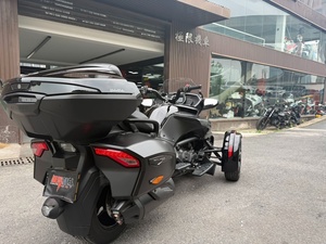 Motocyclette d'occasion, cruiser, marque canadienne Can-Am <span class=keywords><strong>Spyder</strong></span> F3L, noire, modèle 2023, 8700 km, CA - Product Image 4