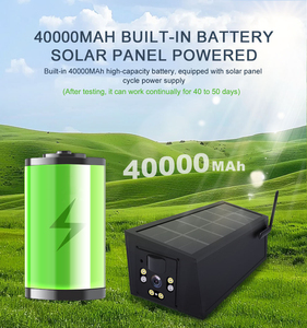 OEM ngoài trời tiêu thụ điện năng thấp 4 gam năng lượng mặt trời Powered Pin giám <span class=keywords><strong>s</strong></span>át máy ảnh - Product Image 4