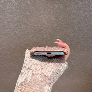 Nouvelle <span class=keywords><strong>coque</strong></span> de téléphone à texture tissée tendance avec papillon <span class=keywords><strong>doré</strong></span> en diamant pour <span class=keywords><strong>iPhone</strong></span> 18 <span class=keywords><strong>Pro</strong></span> Max 17 16 15 14 – Housse créative et élégante - Product Image 5