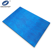IDEASTEP vente en gros éponge EVA et granulés EVA pour chaussures 4mm Camouflage bleu feuille de mousse EVA semelles personnalisées tapis d'orthèses