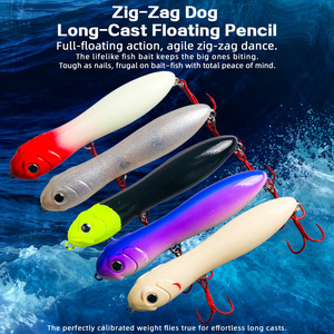 <b>Floating</b> Pencil Lure 10cm 16g Topwater Bait For Freshwater Fish Surface <b>Fishing</b> Lure With Rattle Bead - Product Image 2