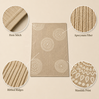Manta de Toalla OEM/ODM de Fibra Kendir, Certificación OEKO-TEX y BSCI, Precio de Fábrica, Manta Natural Suave de Apocynum, Fabricante al por Mayor