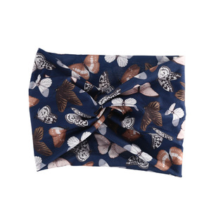 Nouveau Bandeau Élastique en Tissu Uni avec Perles et Croix, 24*10cm, Polyvalent, Anti-Transpiration, pour le Lavage du Visage et le Sport, Accessoire Cheveux - Product Image 2
