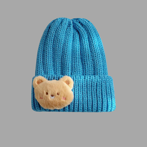 The Cartoon Will Call the Rabbit <strong>Woolly</strong> <strong>Hat</strong> <strong>Lady</strong> Youth Circular <strong>Hat</strong> Knitting Machine Wool Knit <strong>Hat</strong> - Product Image 4