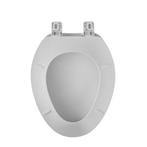 Asientos <span class=keywords><strong>de</strong></span> Inodoro <span class=keywords><strong>de</strong></span> Plástico Alargados <span class=keywords><strong>de</strong></span> 19 Pulgadas con Bisagras Normales y Cierre Normal para Inodoros <span class=keywords><strong>de</strong></span> Cerámica en Forma <span class=keywords><strong>de</strong></span> V - Product Image 3