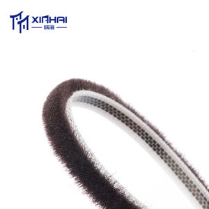 Tira de sellado de <span class=keywords><strong>felpa</strong></span> para el hogar, accesorios de <span class=keywords><strong>ventana</strong></span> de aluminio, resistente al agua, tira meteorológica - Product Image 3