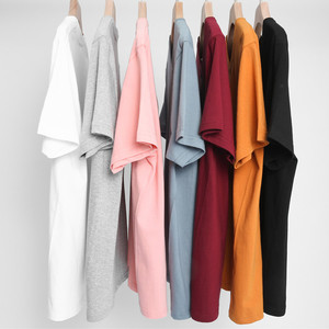 Proveedor de China al por mayor, camisetas con <span class=keywords><strong>cuello</strong></span> en <span class=keywords><strong>V</strong></span>, Camiseta básica en blanco para hombre, camisetas personalizadas Unisex, 100% algodón - Product Image 3