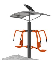 Nouveau modèle 2025 – Appareil elliptique double pour entraînement de la taille, robuste et antidérapant, idéal pour l'extérieur et le fitness