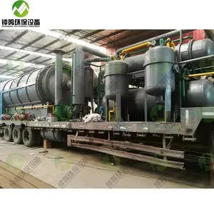 Zhongming Eco-Friendly New Pyrolysis Machine Waste Tire Recycling to Oil Best Design
