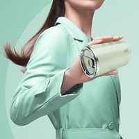 Tasse de voyage magnétique en acier inoxydable rechargeable par USB de 350ml agitation magnétique automatique pour café thé lait-pour une utilisation en voiture