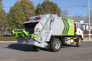 Faw Tiger VH nén Xe tải rác 10m ³ tự đổ rác chuyển xe tải tùy biến thương mại nước ngoài - Product Image 4